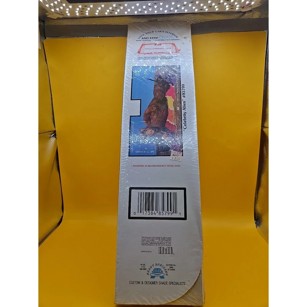 ALF Sun Shade Celebrity Alien Car Auto Accordion Screen RARE VINTAGE 1988 NEW!!! - Picture 3 of 9